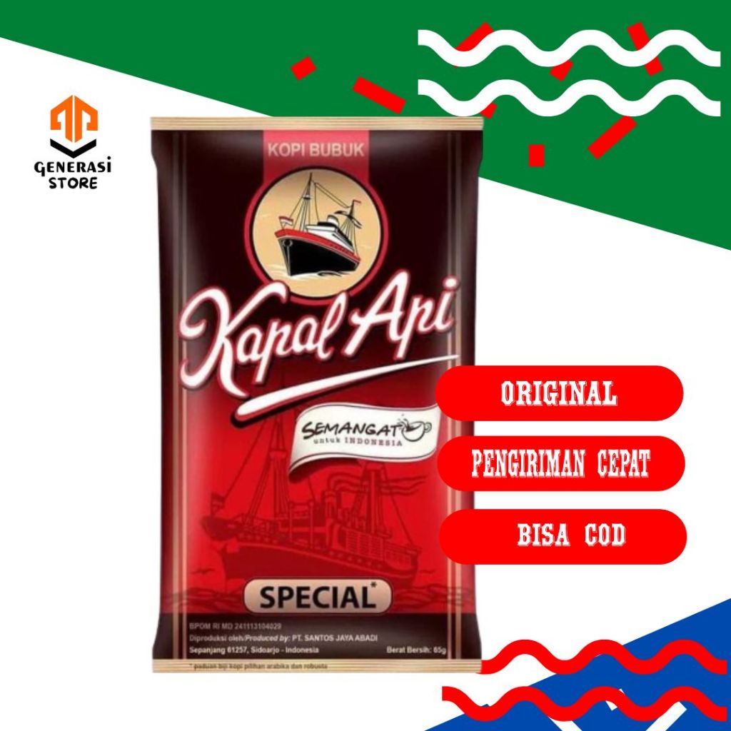 

Kopi Kapal Api Special Kemasan Bubuk 150 Gram
