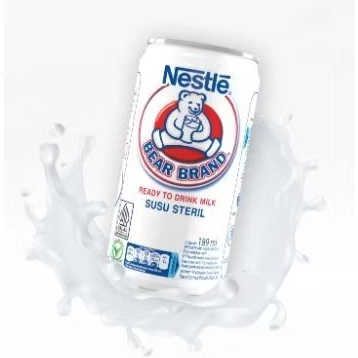 

[TERMURAH] Bear Brand Susu Sterile 189ml
