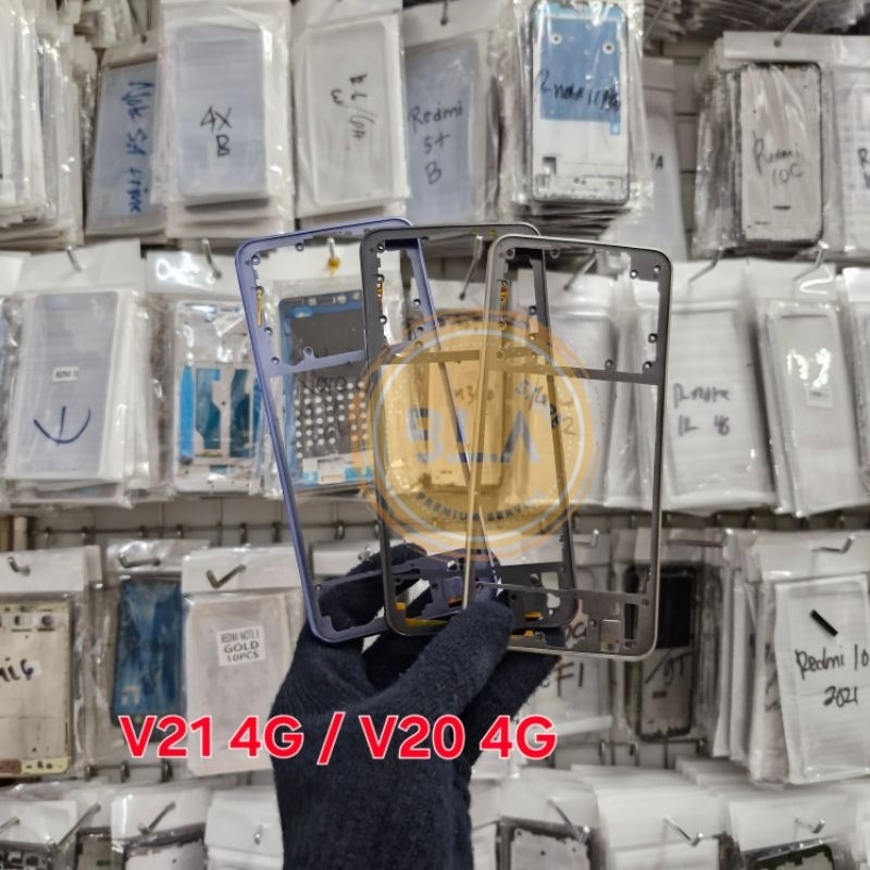 BEZEL TUTUP MESIN TULANG TENGAH BEZEL FOR Vivo / V21 4G / V20 4G / V20 5G / V20 Pro