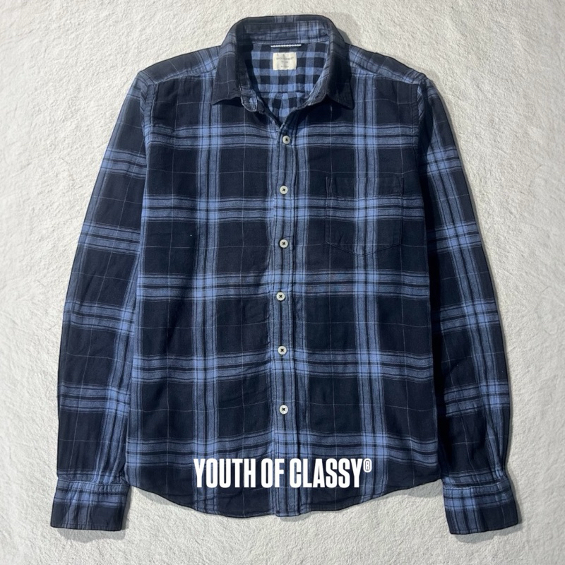 Flannel Back Number Size M Unisex