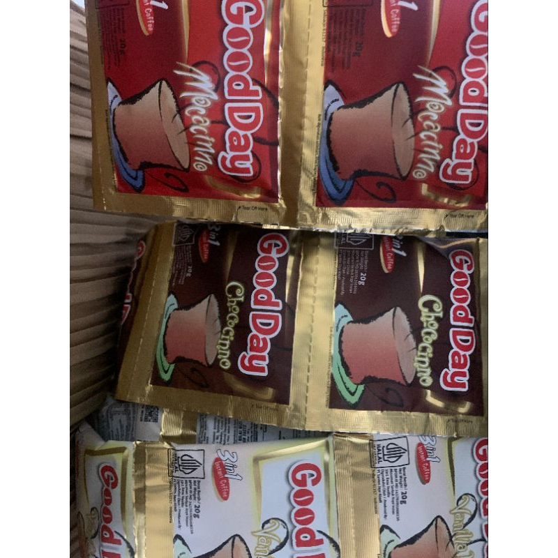 

kopi GOODDAY All variant 20 gr // isi 10