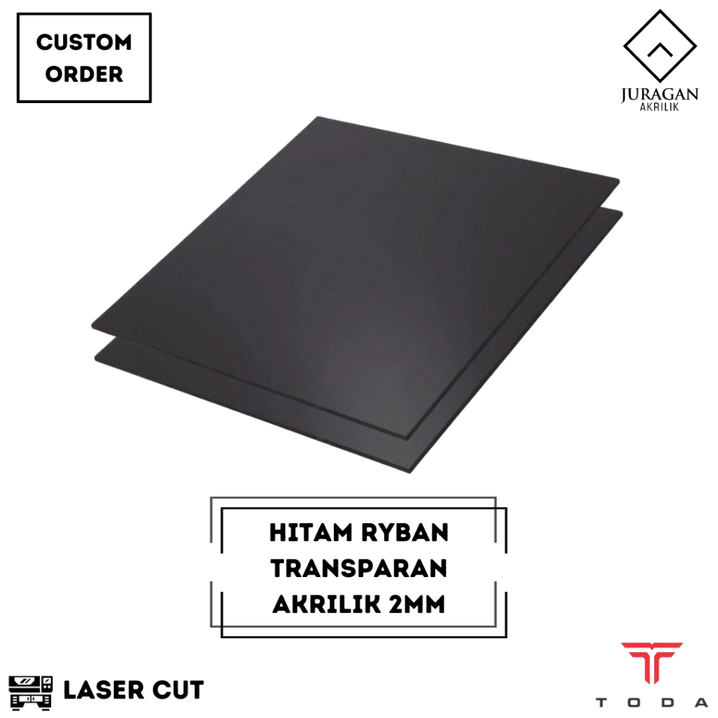 

Akrilik Toda Hiatam Ryban 2mm Rp19 / cm persegi