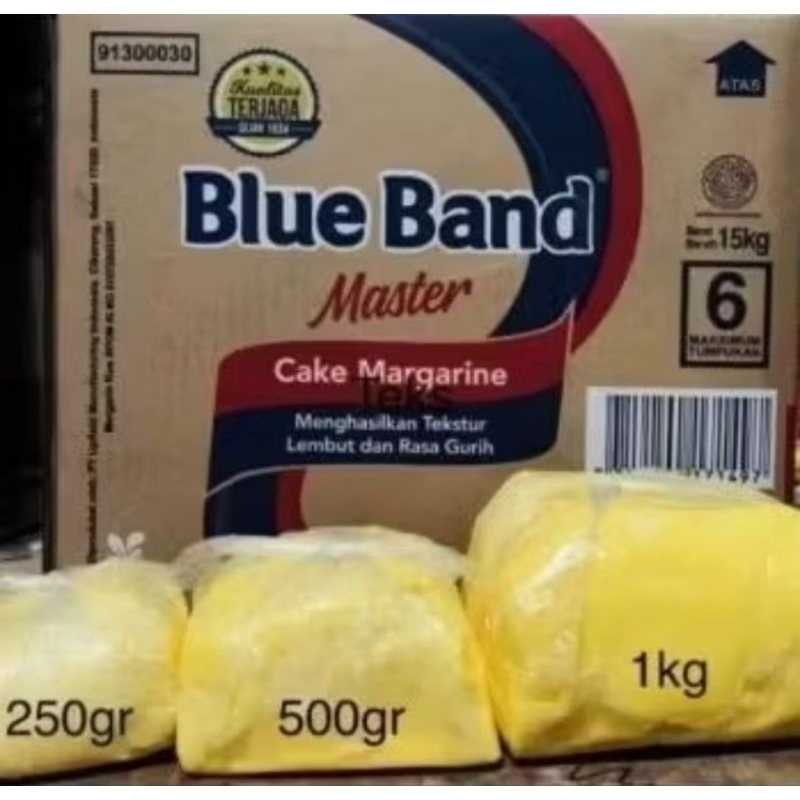 

Mentega Margarin Blue Band Repack Kemasan 1kg/500gr
