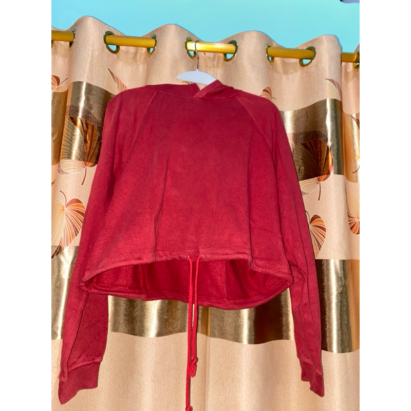 Preloved Sweater Crop top H&M