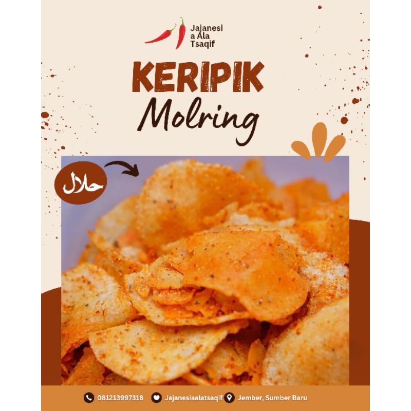 

KRIPIK MOLRING camilan/seneck