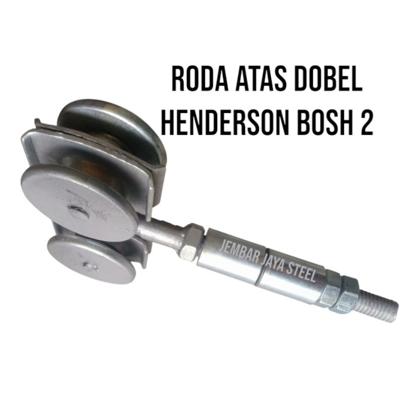 Roda Atas Henderson Double Pintu Gantung Pintu Garasi Pintu Gebyog Roda Pintu Pagar Tralis Besi Roda