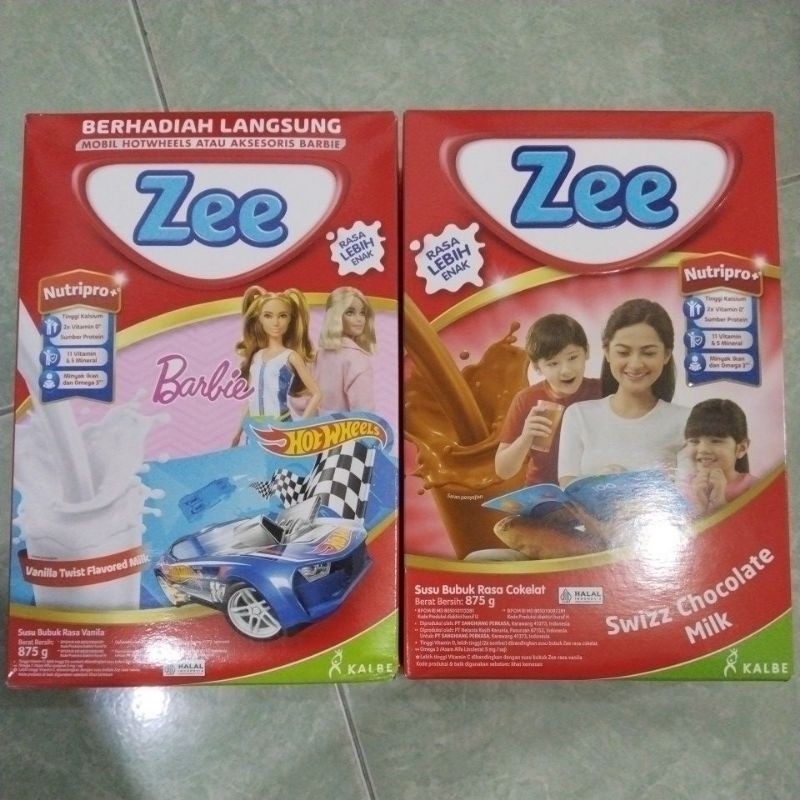

Zee Susu Bubuk Rasa Swizz Chocolate Milk dan Vanilla Twist Milk 875 g
