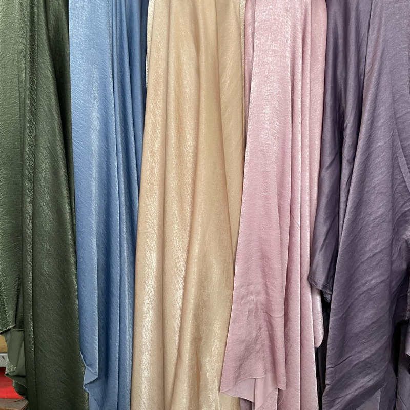 kain santorini silk - kain satin santorini silk premium - kain satin silk original - kain silk luxur