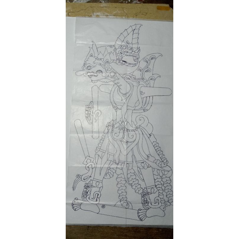 

BLAK/MAL WAYANG DURSASANA&KARTAMARMA