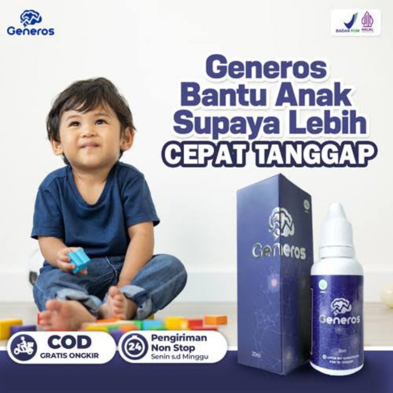 GENEROS - Nutrisi Otak Anak Mencegah Speech Delay