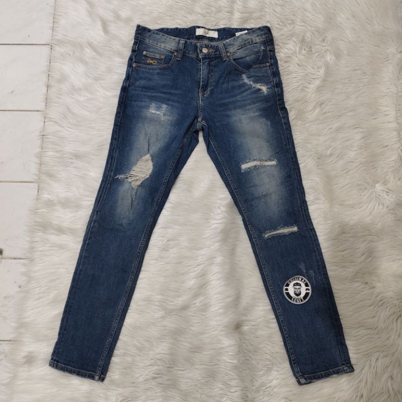 Plac Skinny Ripped Jeans