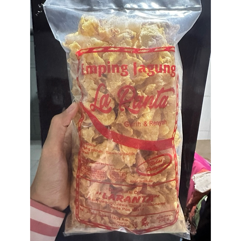 

emping jagung laranta