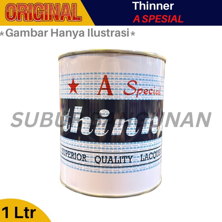 

Thinner A Special Bintang 1 Ltr Thiner Tinner A Spesial Bintang