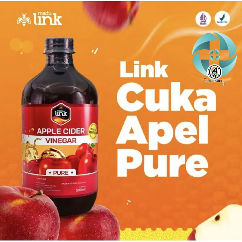 

Cuka Apel Vinegar Nutrifarm 500ml