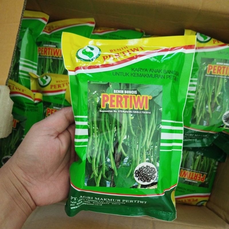 

BUNCIS PERTIWI (Exp bulan 2 2026) / buncis Pertiwi 500 gr / buncis hijau pertiwi