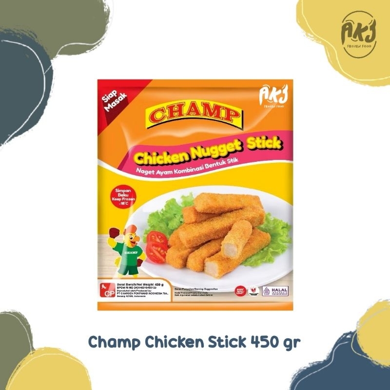 

Champ Chicken Stik 450gr - 500gr