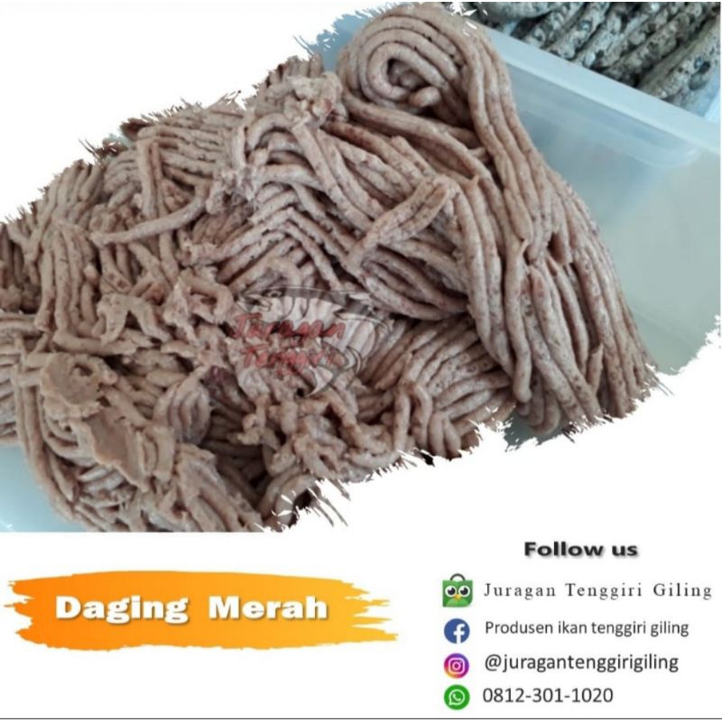 

Daging Merah Tenggiri Kemasan 1KG