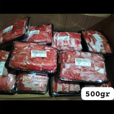 

Daging Sapi Beef Slice Shabu Halal 500GR