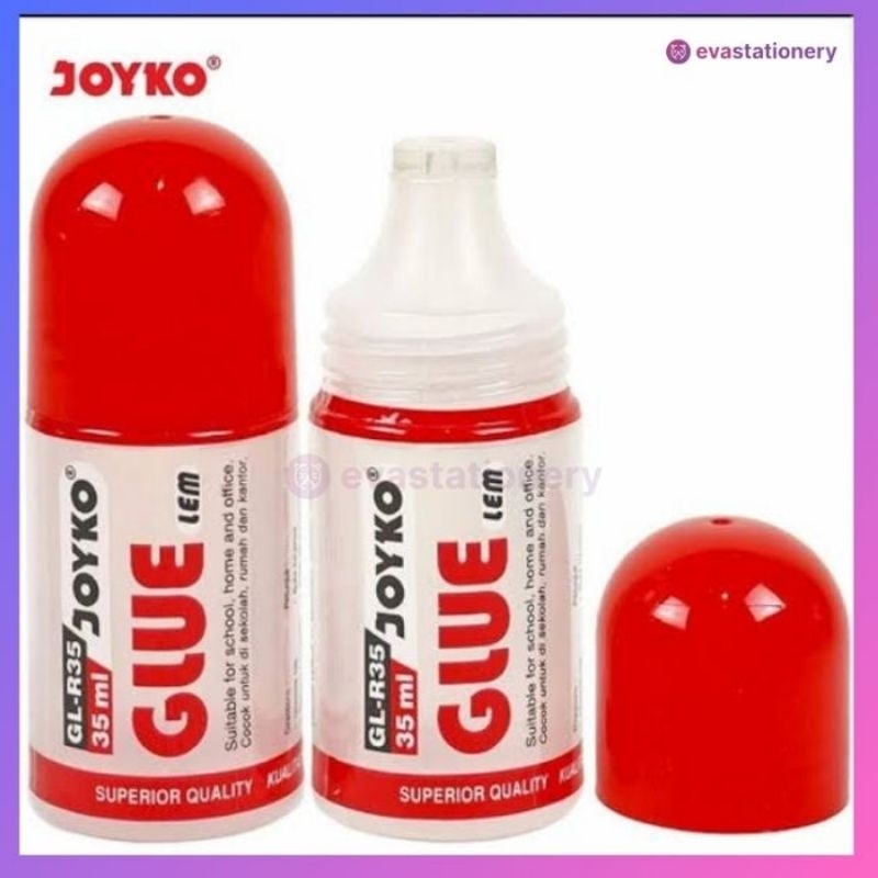 

Lem Cir Joyko Cair GL-R35 35ml / Liquid Glue / Lem Kertas Cair