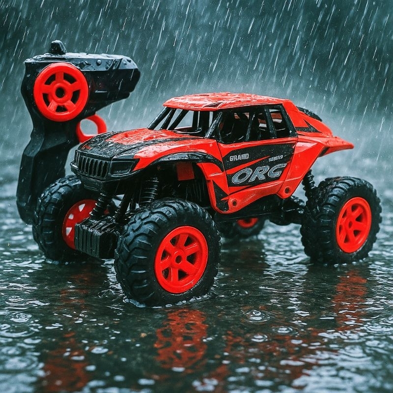 ANTI AIR, MOBIL REMOTE CONTROL OFFROAD 2WD WATERPROOF BISA DICUCI BATRE CAS JARAK JAUH- Rc offroad 1