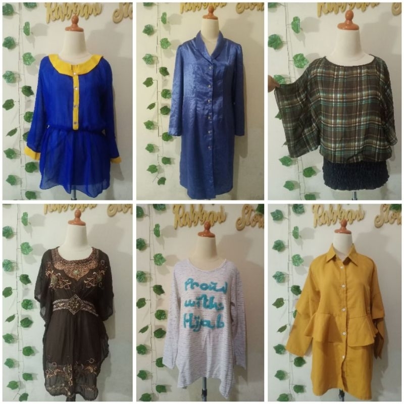 BAJU ATASAN WANITA/BLUS/KEMEJA/TUNIK/KAOS/RAJUT