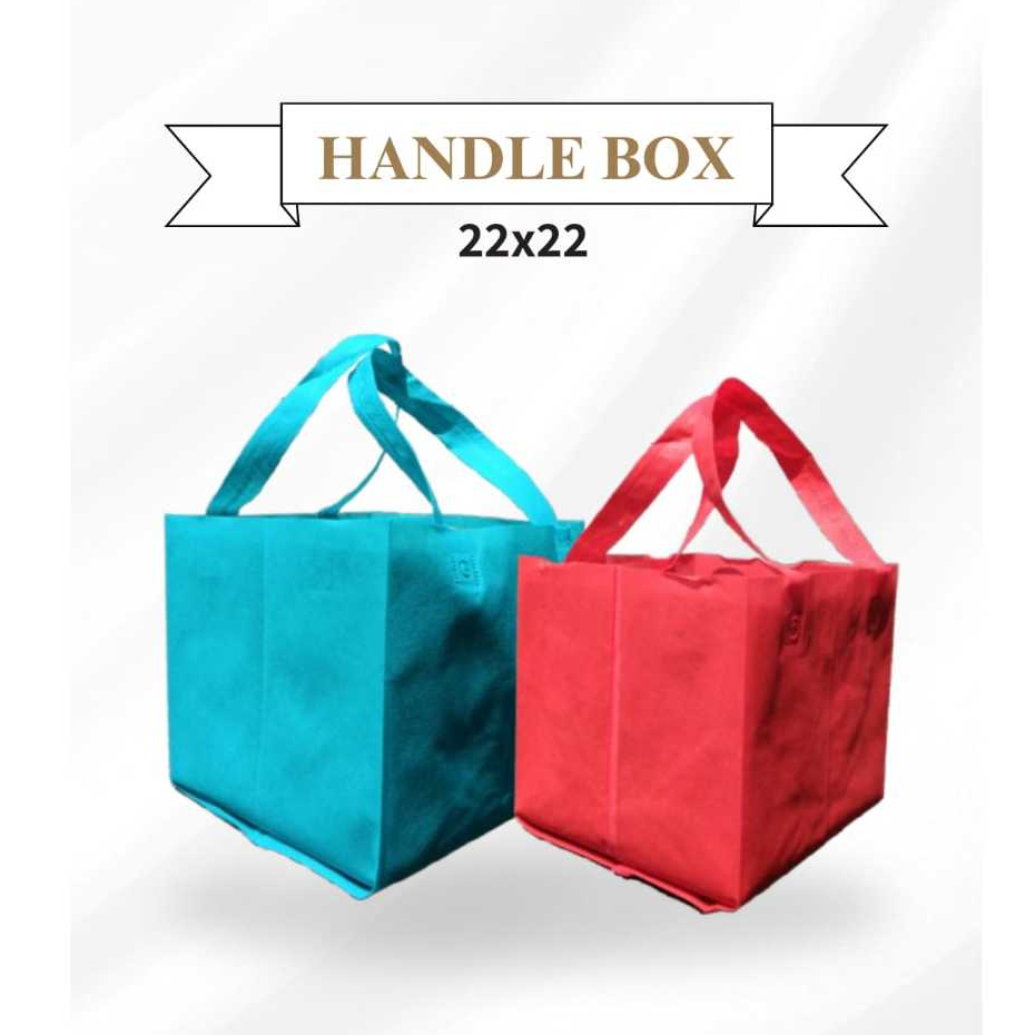 

Tas box nasi 22 x 22 isi (12pcs) tas hajatan,sovenir,tas besek nasi dan snack
