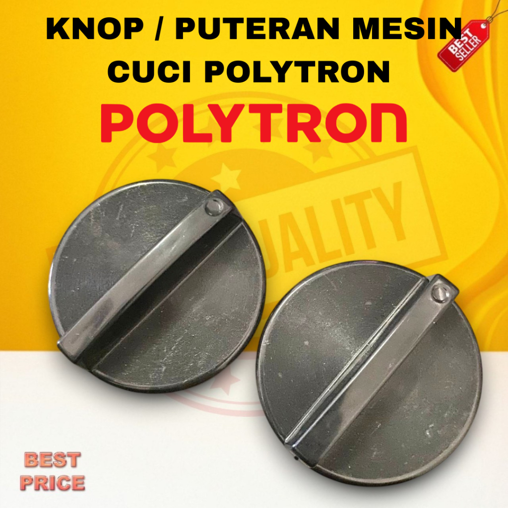 KNOP MESIN CUCI POLYTRON 2 TABUNG / PUTARAN TIMER MESIN CUCI MERK POLYTRON