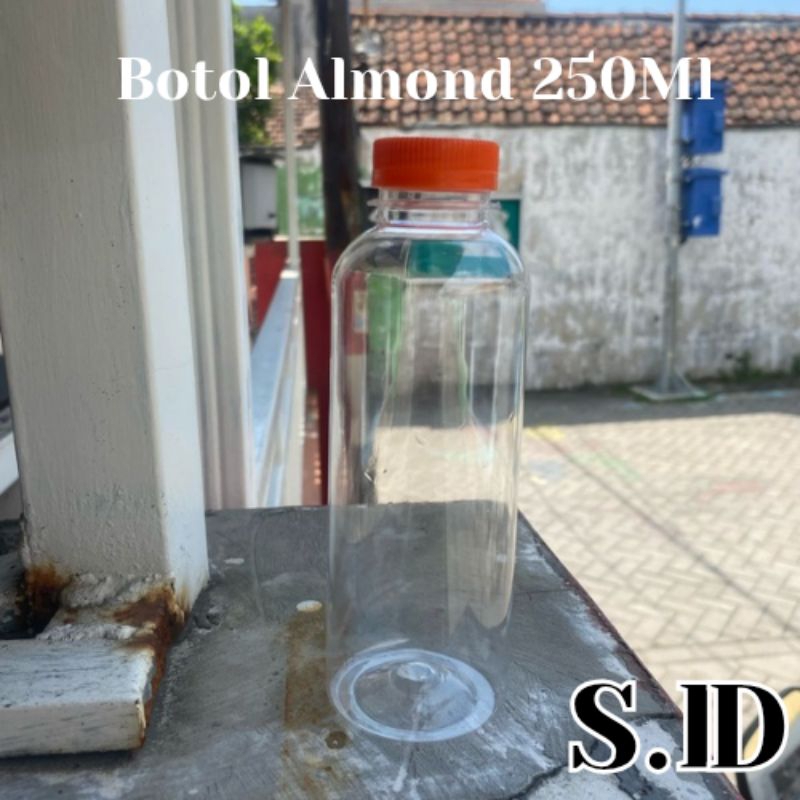 Botol Almond 250 ml Grosir 1 ball isi 100 pcs
