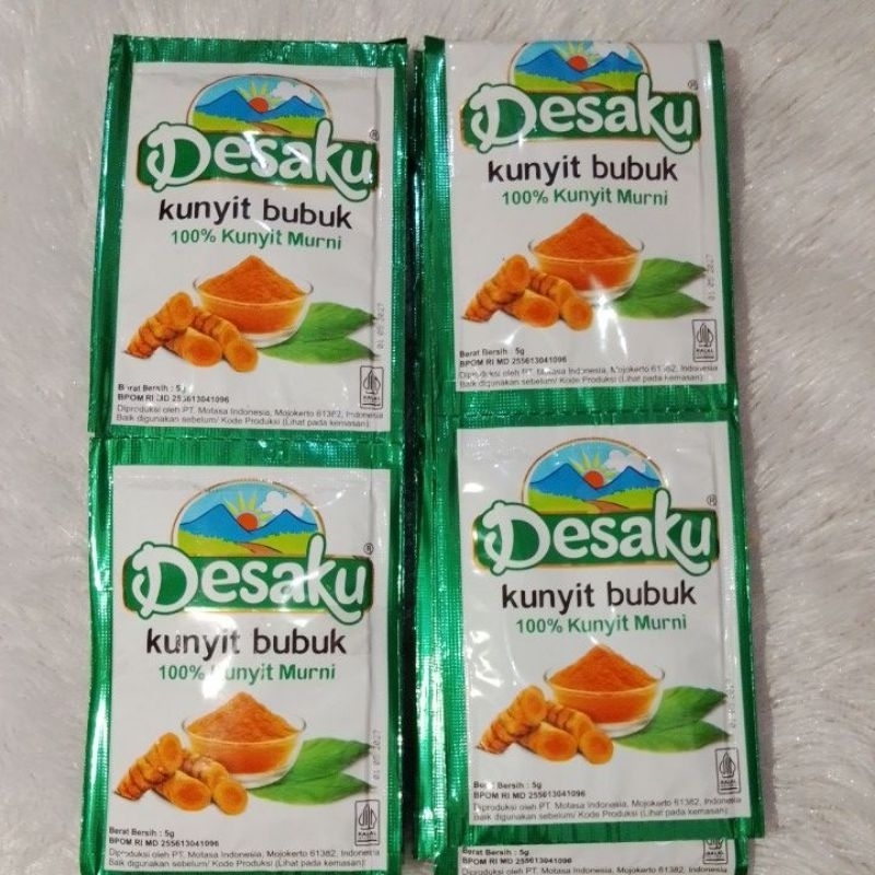

DESAKU KUNYIT BUBUK 5G (renceng 12pcs)