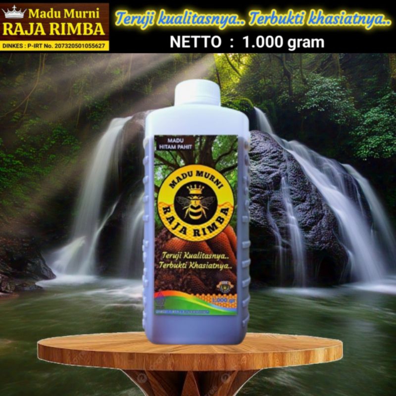 

Madu Lebah liat Hitam pahit nekar bungga mahoni solusi untuk stamina dan kejantanan Pria netto 1 kg