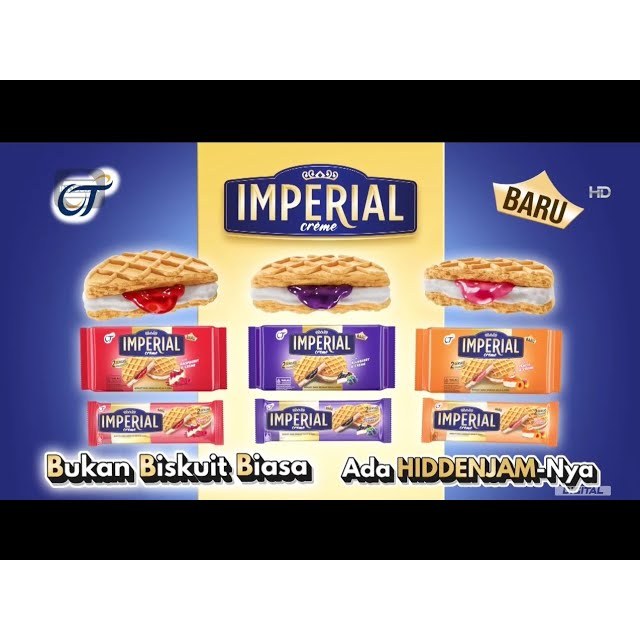 

Aneka Biskuit Imperial Creme Biskuit Waffle Susu Selai dan Krim Bluberry & Raspberry 108 Gr, Delbis Special Gandum Cokelat & Strawberry Roll 115 Gr
