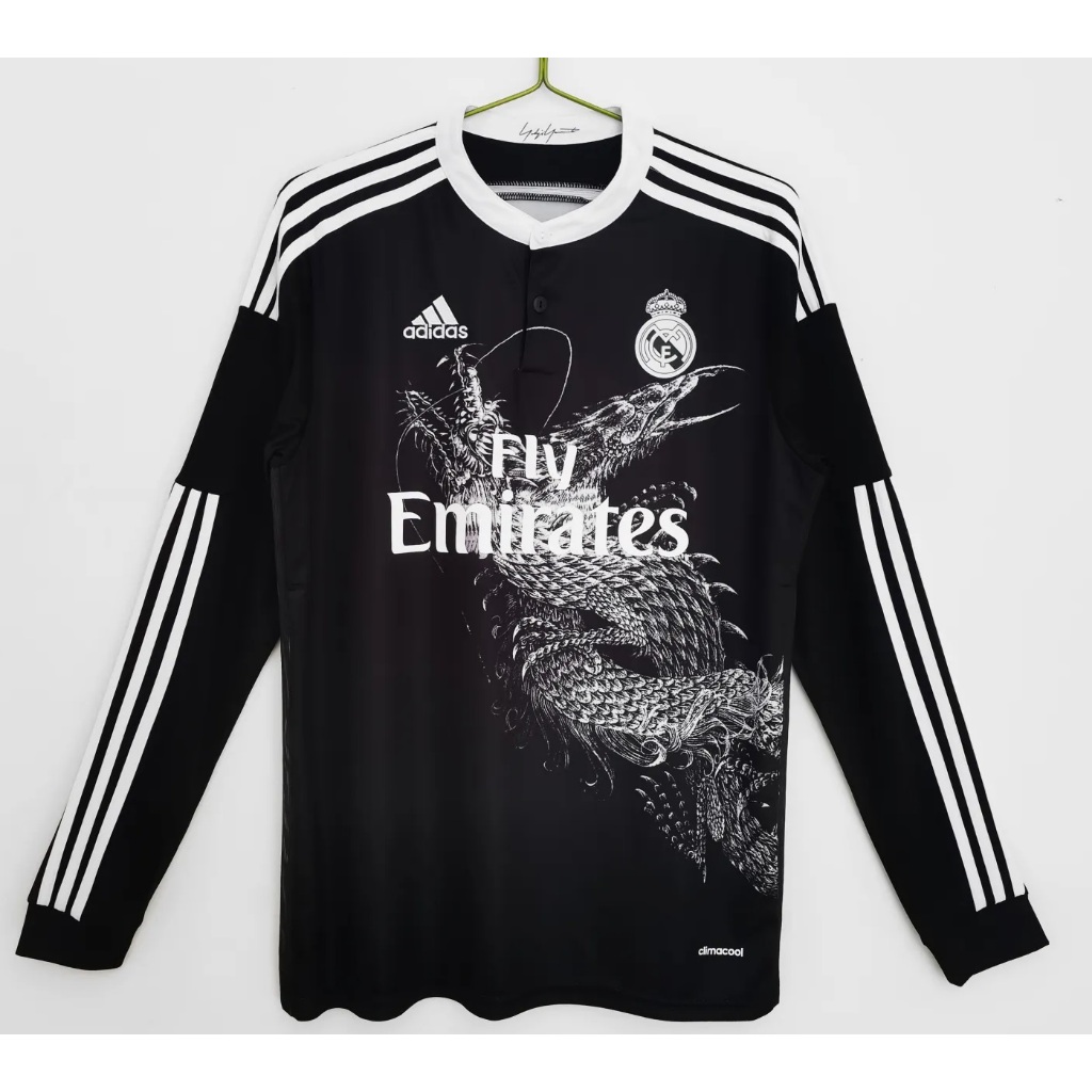 JERSEY MADRID 3RD 2014 2015 LONGSLEEVE RETRO 100% BEST QUALITY