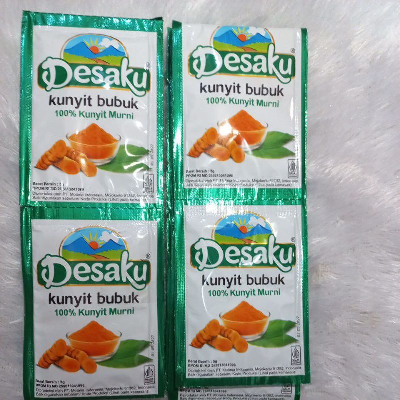 

DESAKU KUNYIT BUBUK 5G (renceng 12pcs)