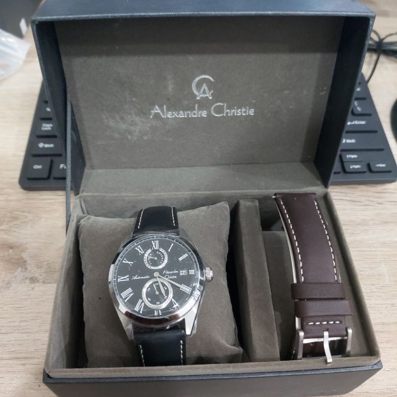 (AUTOMATIC) READY AUTOMATIC JAM TANGAN PRIA ALEXANDRE CHRISTIE AC3040 AC 3040 ORIGINAL
