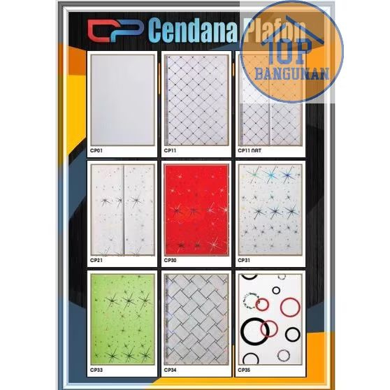 Plafon pvc / Cendana Plafon/Rosewood