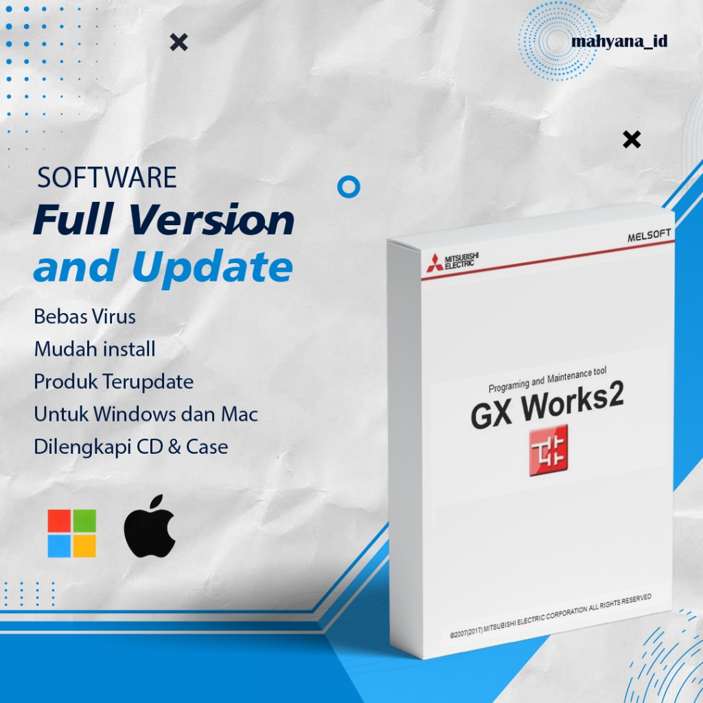 Mitsubishi GX Works2 1.622Y / GX Works3 1.055H | Software PLC