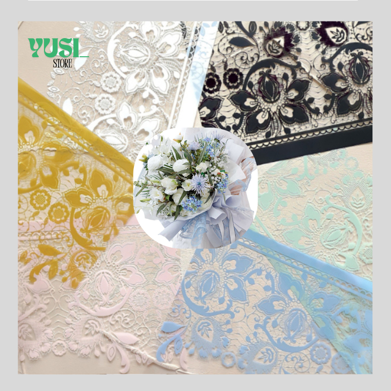 

Kertas Bunga Cellophane Brocade Flower Wrapping Paper Buket KB121