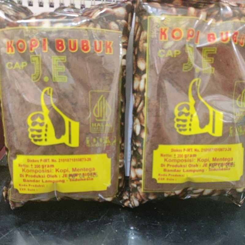 

TERMURAH DAN TERENAK KOPI JEMPOL ENAK JE 100% ROBUSTA LAMPUNG