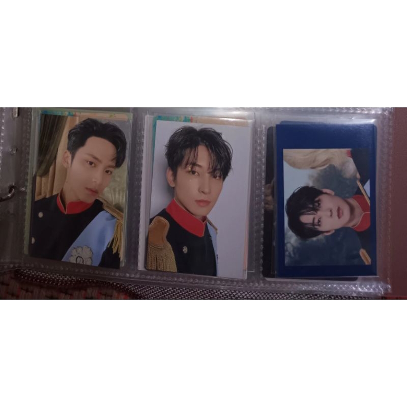 mingyu wonwoo seventeen cafe tray pc pangeran
