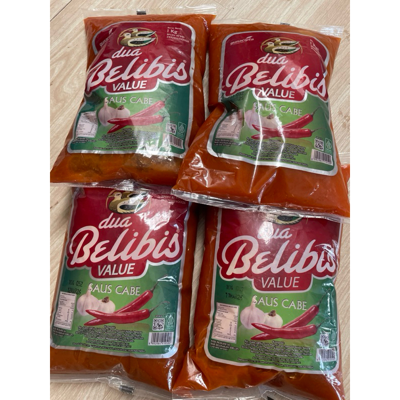 

saos belibis pedas 1kg