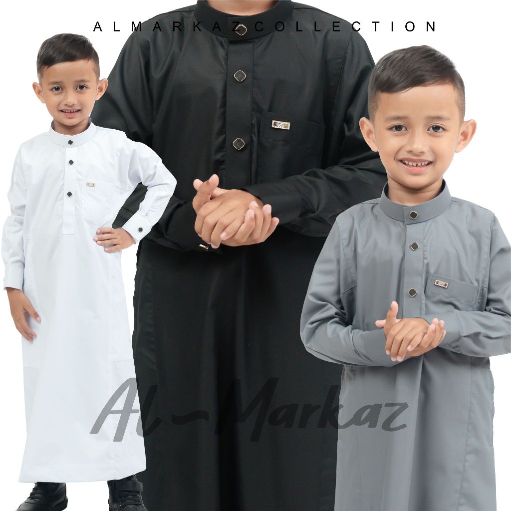 Jubah Anak Laki Laki Gamis Anak Benzema Manset