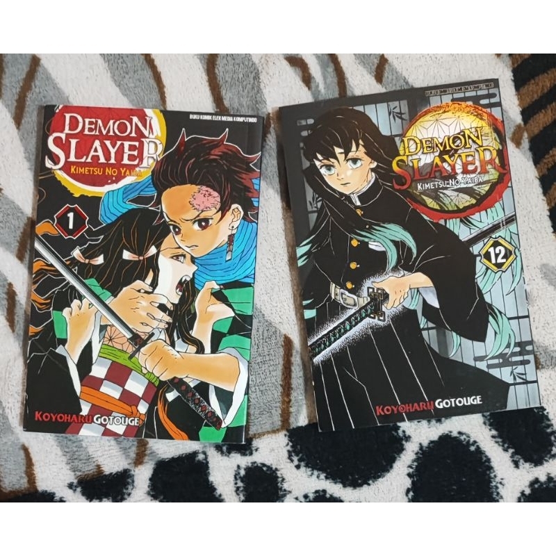 Komik Demon Slayer Ori Preloved Vol 1-8, Vol 12