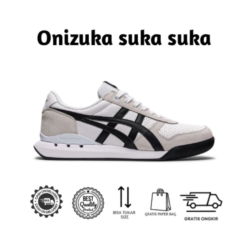Sepatu Onitsuka Tiger Ultimate 81 White/Black