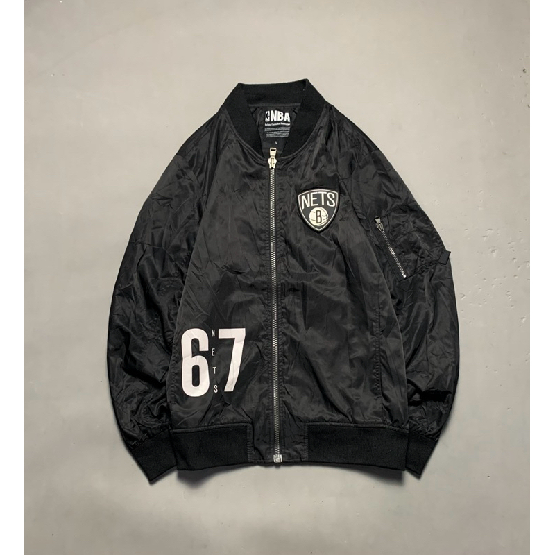 Bomber jacket nba nets