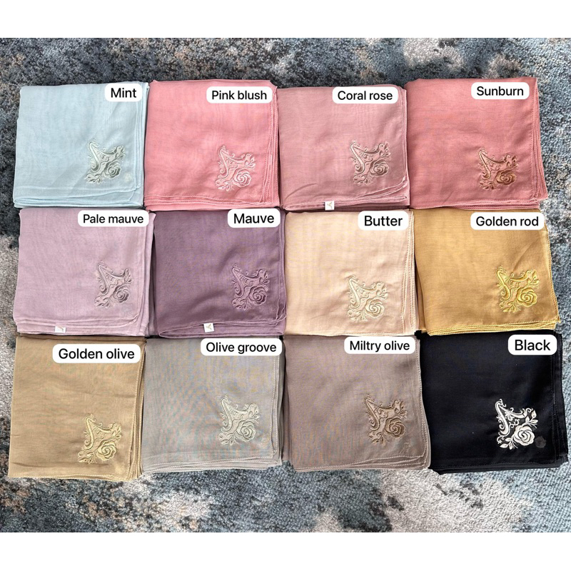 bismillah ready plain series paris by ayu dyah andari
