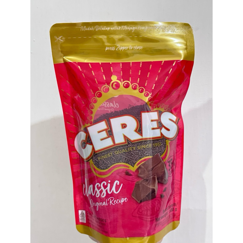 

CERES Classic Chocolate Meisies Ziplock Pouch 500 Gram