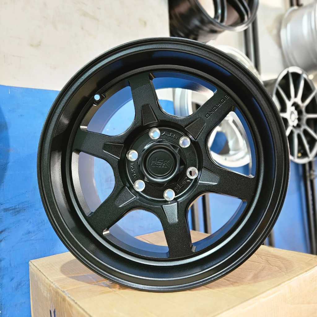 VELG MOBIL FORTUNER R17 VELG TYPE HSR WHEEL STY LEBAR 9 ET 0 VELG RACING RING 17