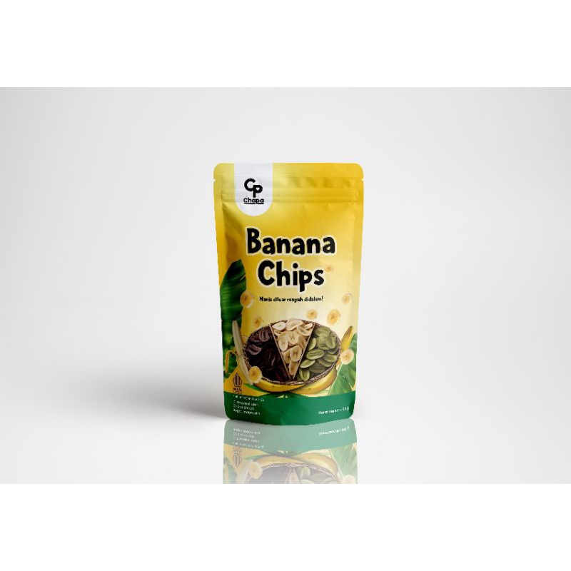 

CHAPA SNACKS [50 & 100 gr] - Chapa Banana Chips Aneka Rasa / Keripik Pisang Lampung Aneka Rasa / Cokelat / Vanila / Matcha