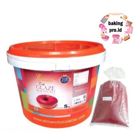 

Elmer Dip Glaze Red Velvet 1Kg Repack