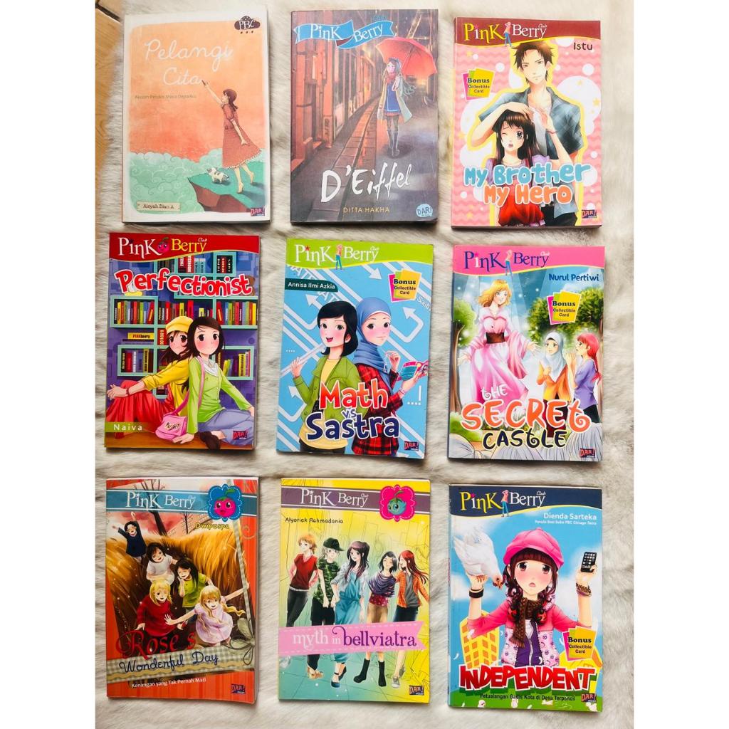 ORBAL NOVEL REMAJA BEBAS PILIH JUDUL 100% ORIGINAL-- PRELOVED ORIGINAL